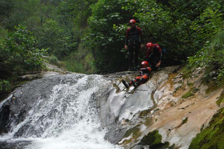 Canyoning in Vega de Pas