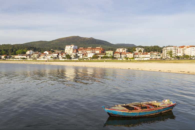 Playa de Compostela, en Villagarcía de Arosa