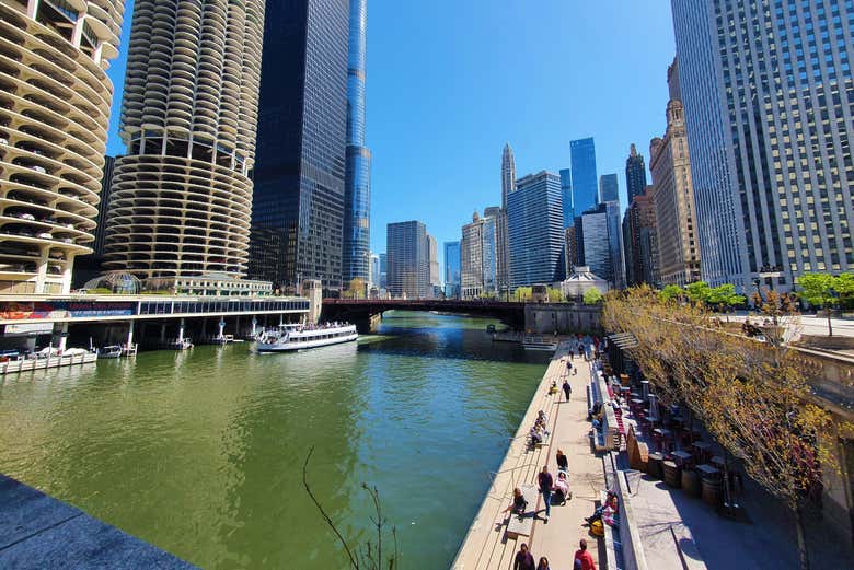 Une journée ensoleillée à Chicago