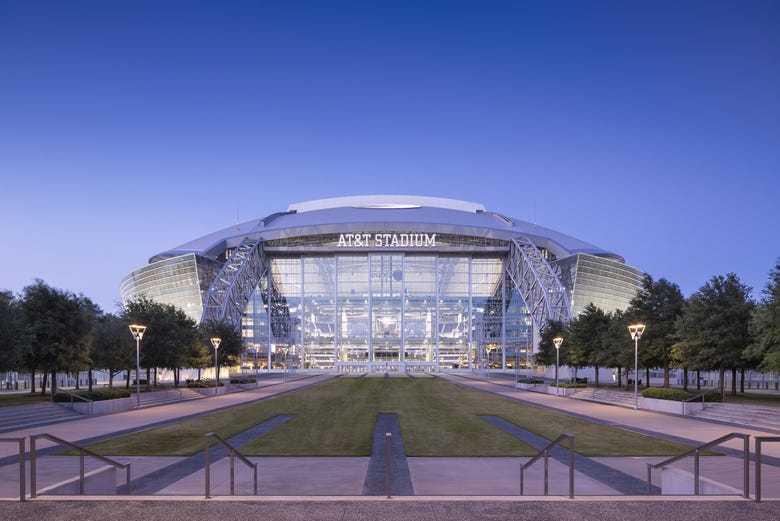 AT&T Stadium, el estadio de los Dallas Cowboys