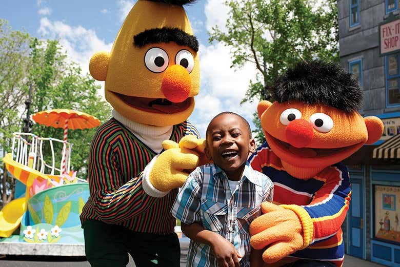 Venez rencontrer Bert et Ernie !