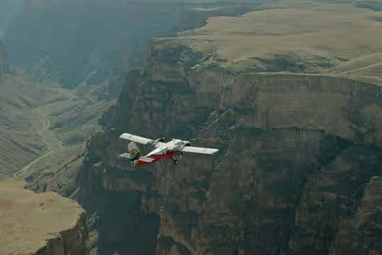 Volando sobre el Gran Cañón West