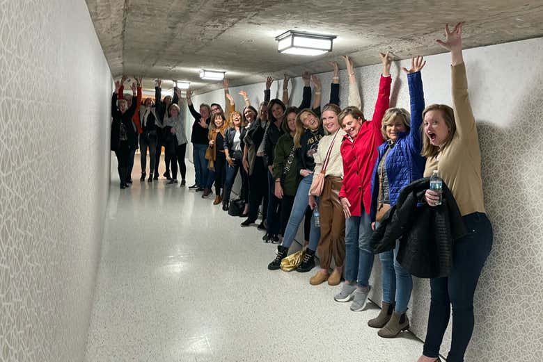 Visite des tunnels de Houston