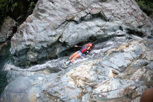 Barranquismo en El Yunque