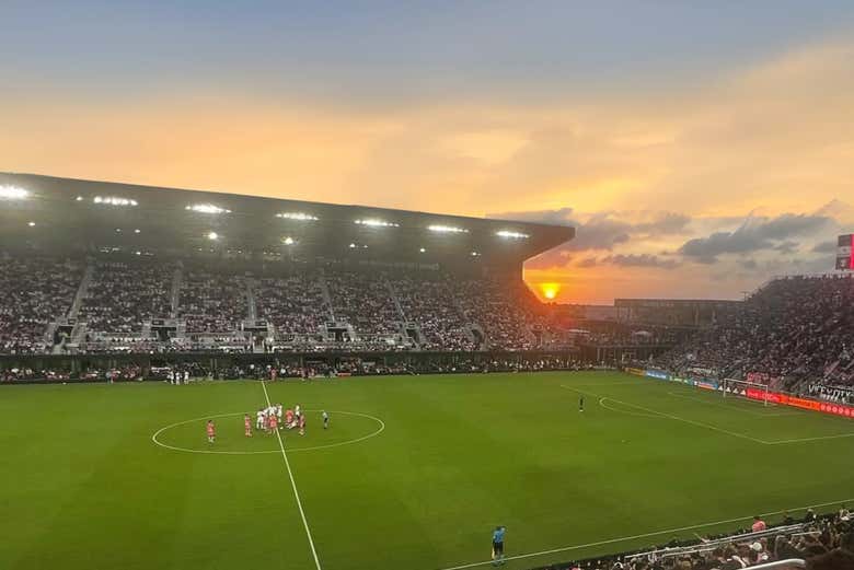 Un partido de fútbol del Inter Miami CF