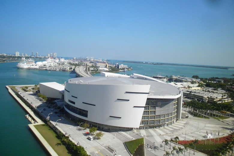 Vistas panorâmicas do Kaseya Center