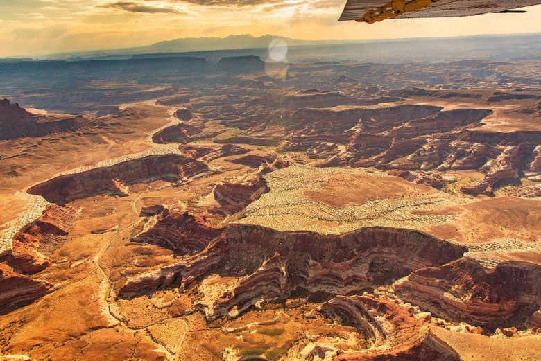 Vistas aéreas del Parque Nacional Tierra de Cañones