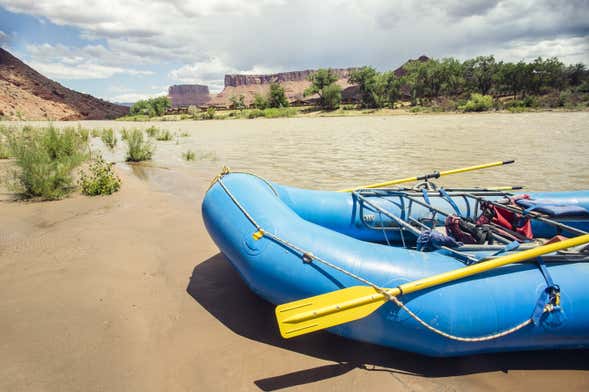 Rafting no rio Colorado