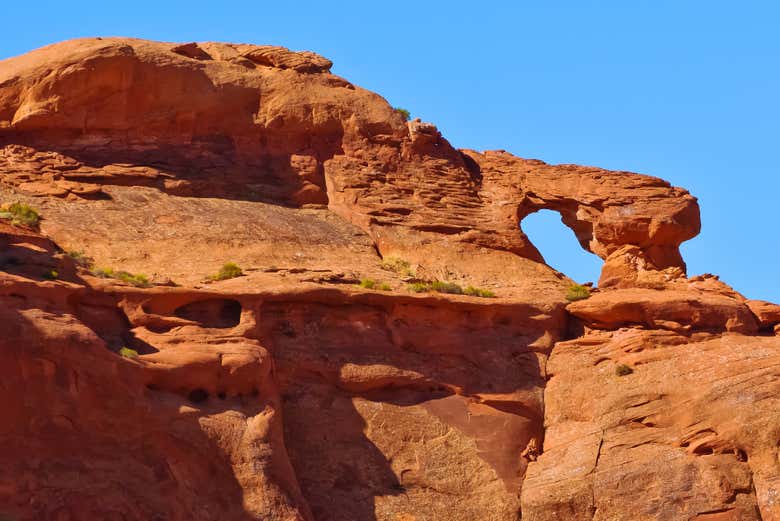 Arco natural de Mystery Valley