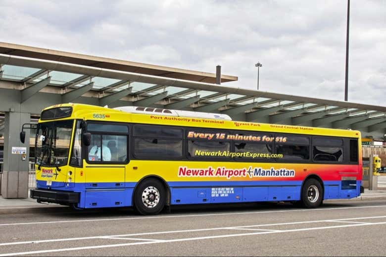 Traslado entre el aeropuerto de Newark y Nueva York  