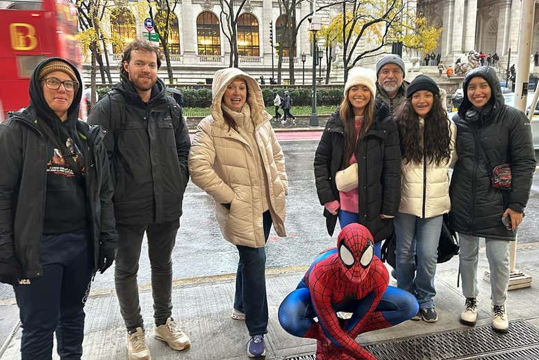 ¡Nos encontramos con Spiderman!