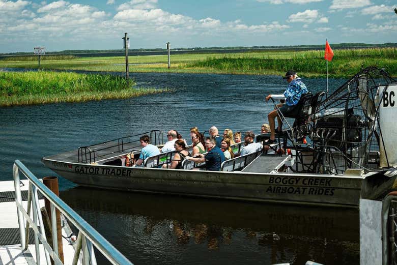 Navegando entre pântanos e marismas nos Everglades 