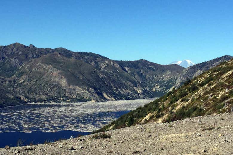 Countryside around Mount Saint Helens