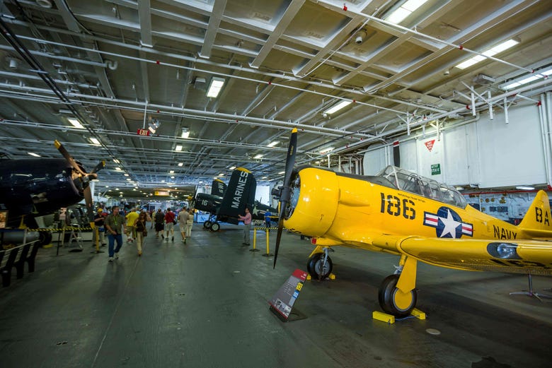 uss midway museum interior