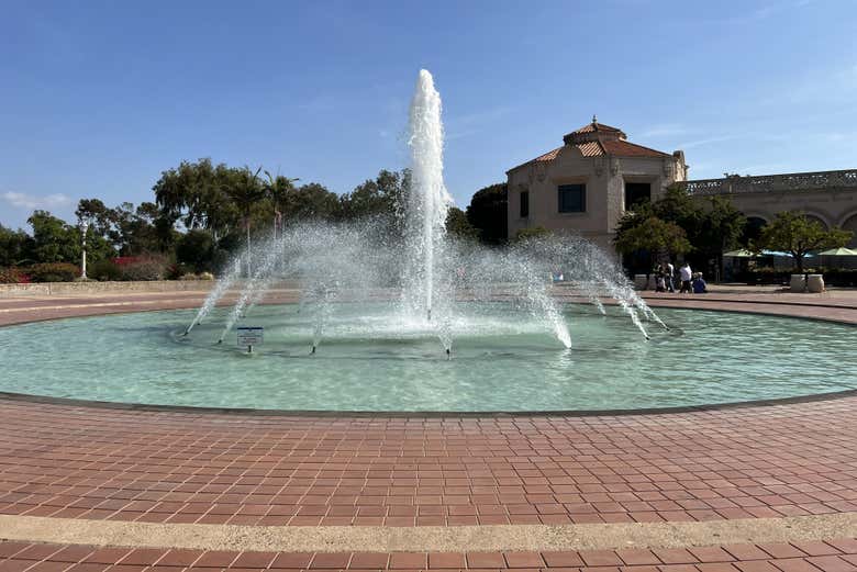 One of its many fountains