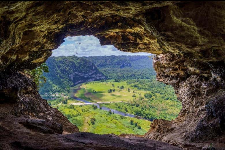 La vista desde la Cueva Ventana