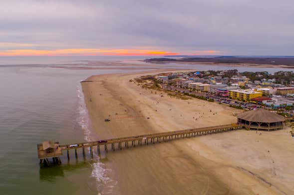 Excursion à Tybee Island + Observation de dauphins