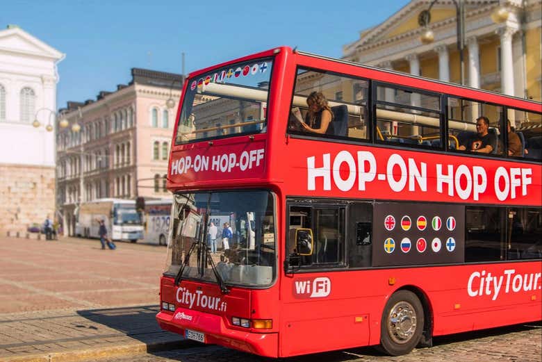 Hop on this open-top bus 