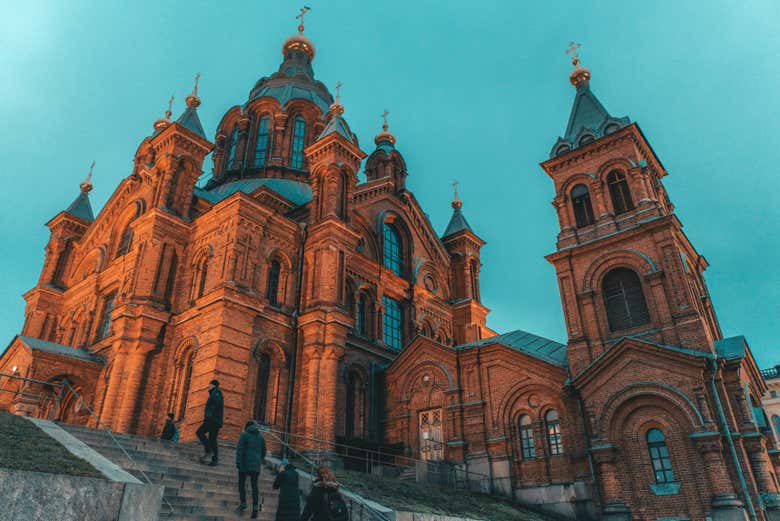 The iconic Uspenski Cathedral