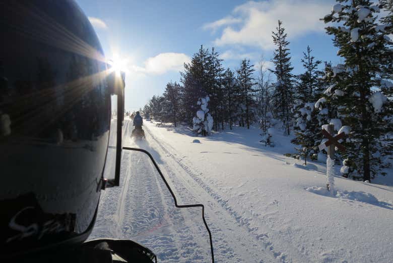 A spasso per Saariselkä