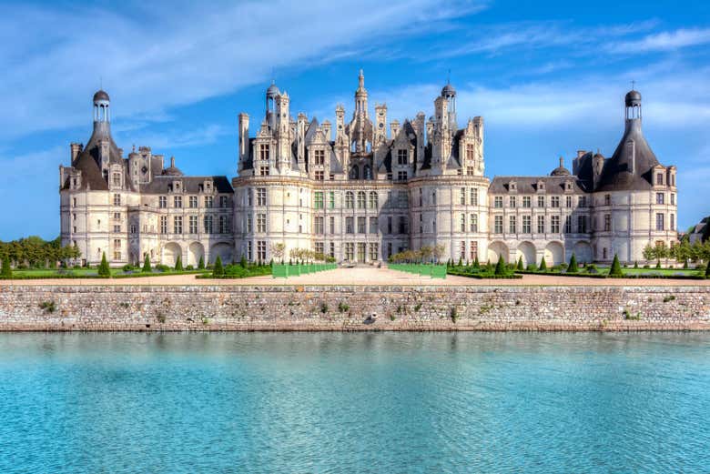 Chambord es el castillo más famoso del valle del Loira