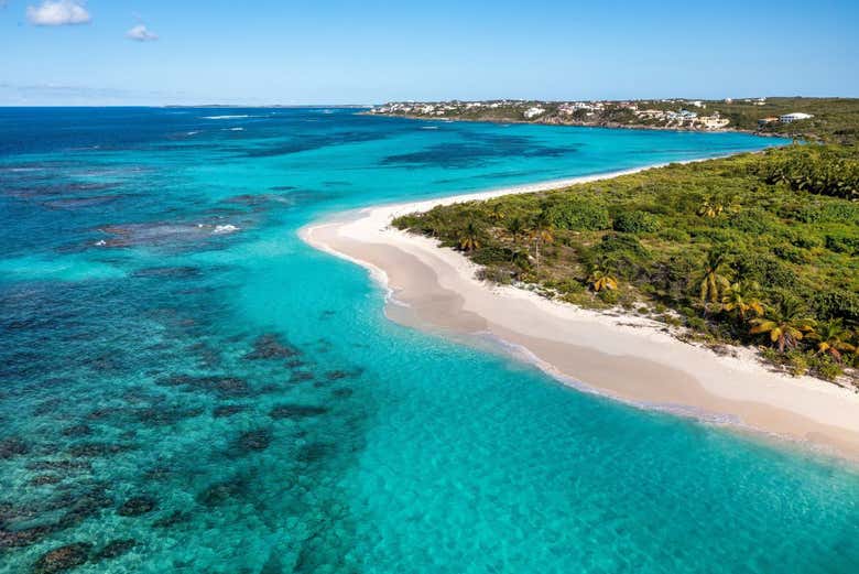 Vue panoramique sur Anguila