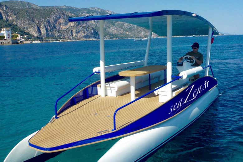 The private boat of Beaulieu-sur-Mer