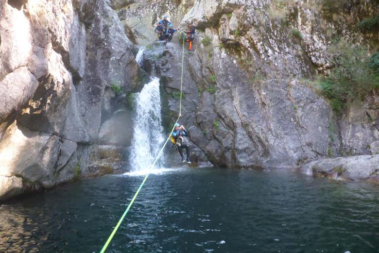 Canyoning in Gorges de la Borne