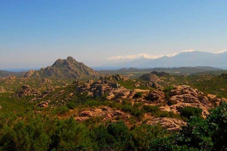 Mountains surrounding Giussani