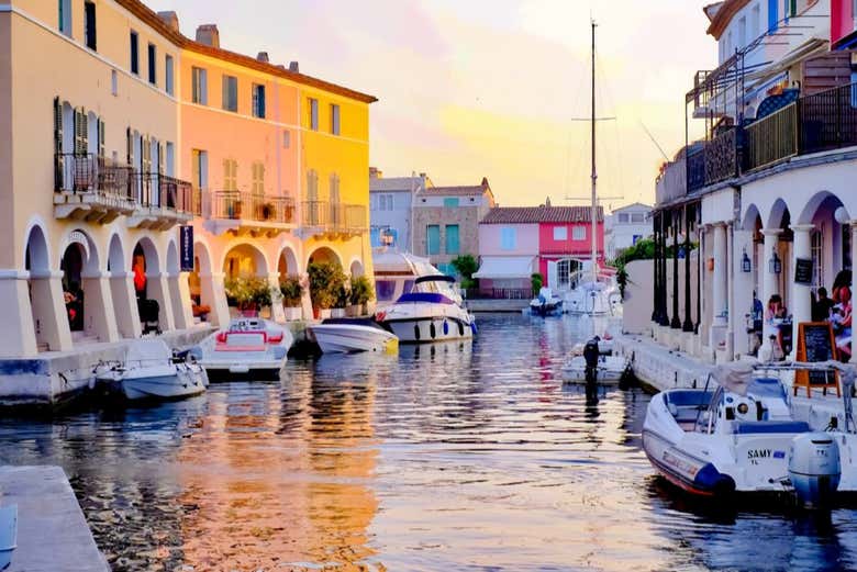 Traditional houses in Saint-Tropez