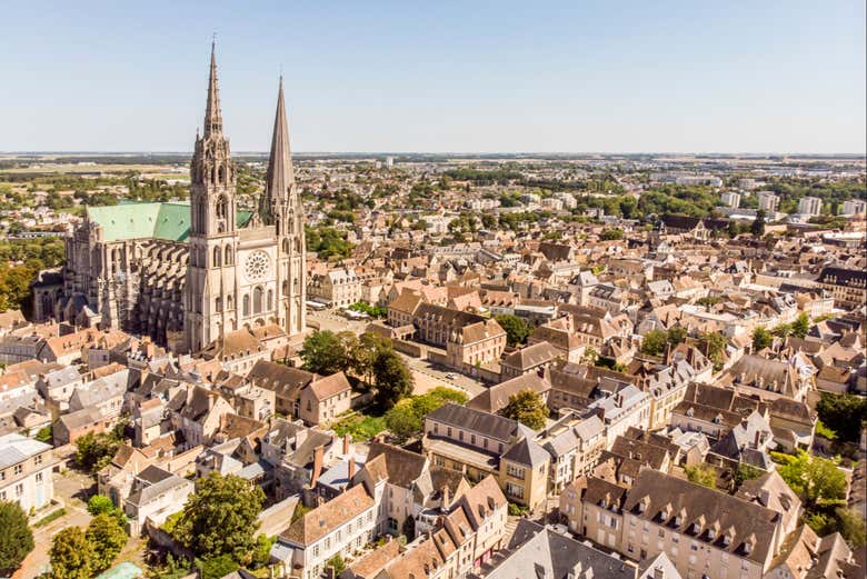 La catedral de Chartres es la gran joya de la ciudad