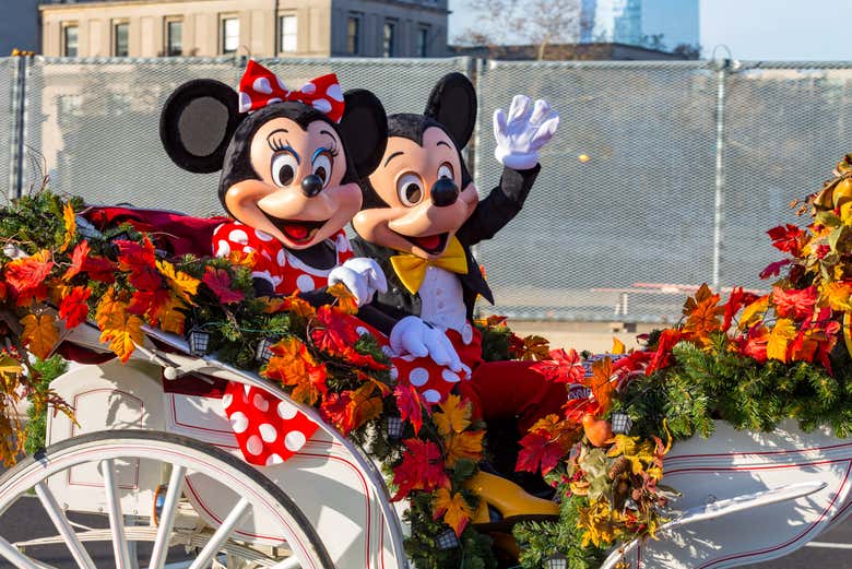 Mickey y Minnie en Disneyland® Paris