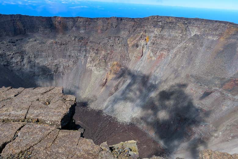 Cratère volcanique de l'Enclos Fouqué