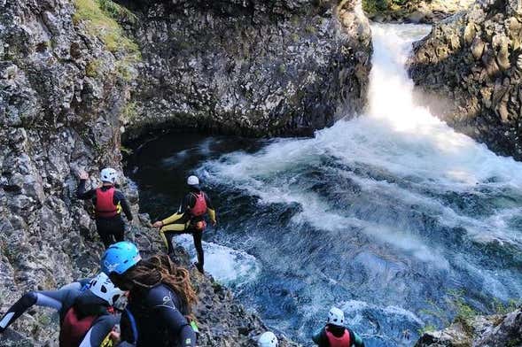 Randonnée aquatique dans la Rivière des Roches