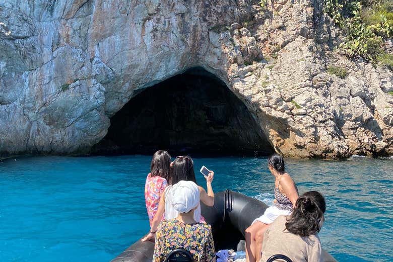 Check our sea caves in the Côte d'Azur