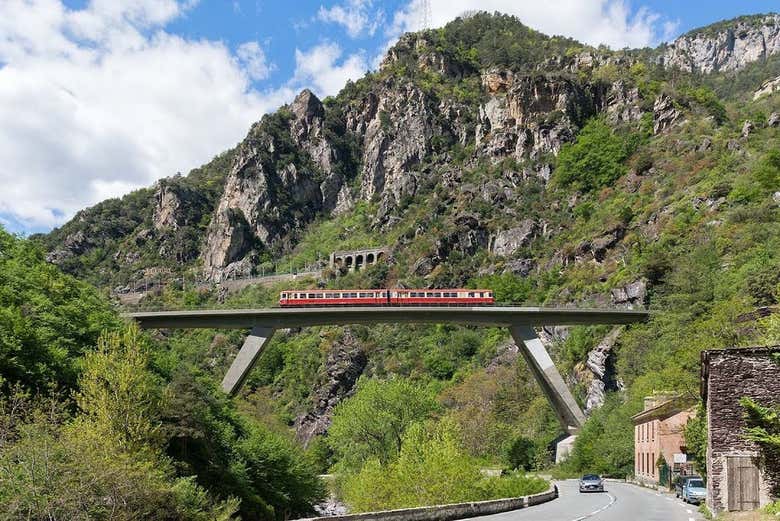 Tren de los Alpes