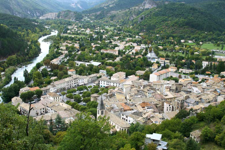 Panorámica de Castellane