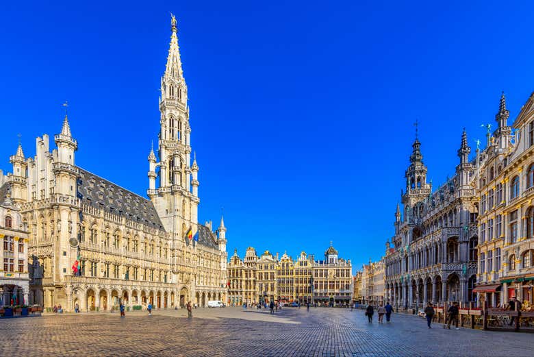 Ayuntamiento de Bruselas en la Grand Place