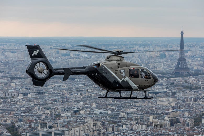 helicopter tour of paris