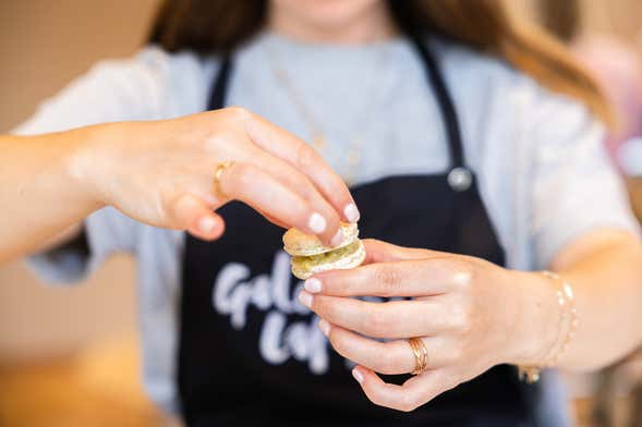 Taller de macarons en las Galerías Lafayette