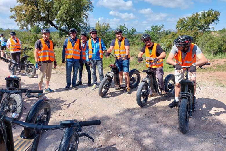 Explore Val on an off-roading electric scooter