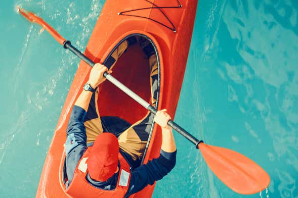 Balade en kayak à Saint-Tropez