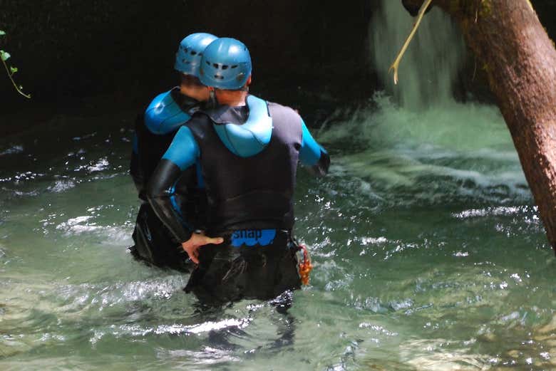 Canyoning in the Gorges du Furon