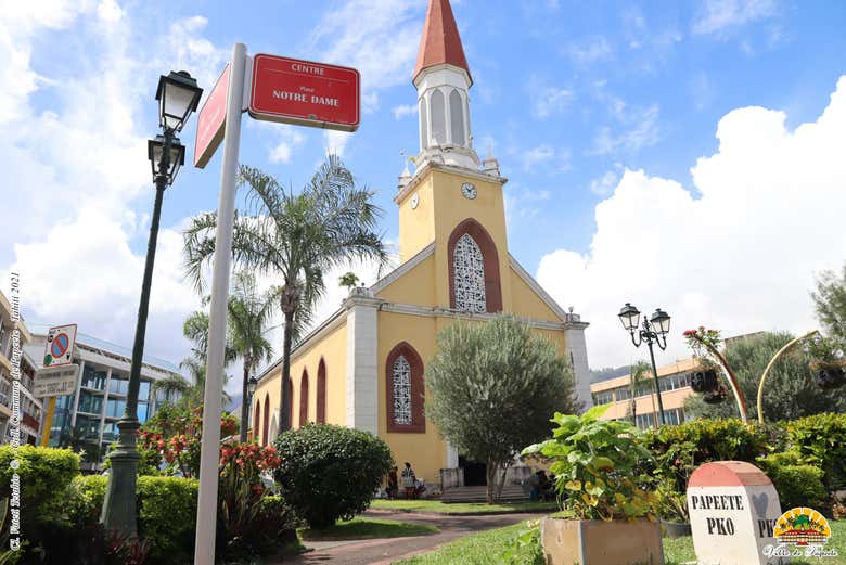 Visit Notre Dame Cathedral in Papeete