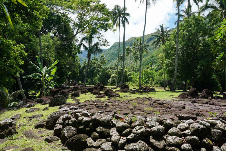 Marae Arahurahu, un ancien site archéologique