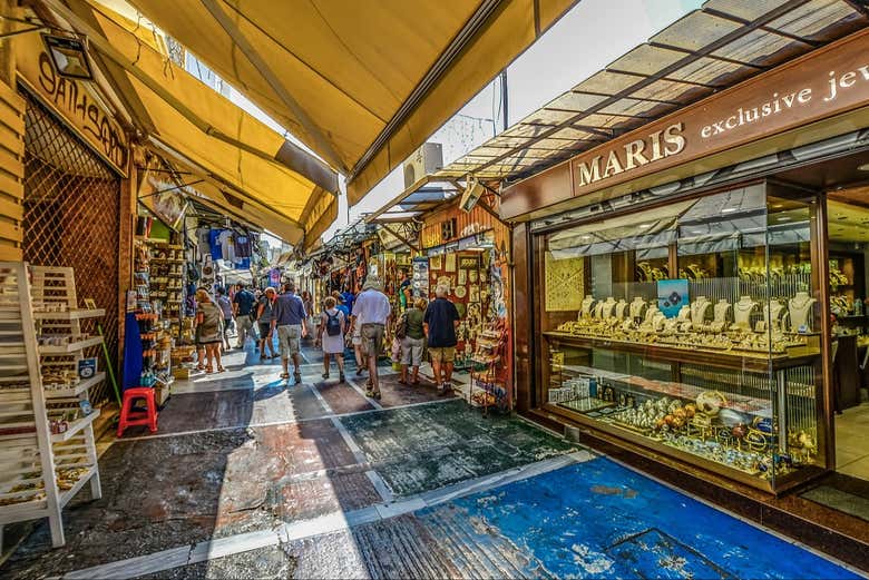 Mercado de Pulgas de Monastiraki, un lugar lleno de vida