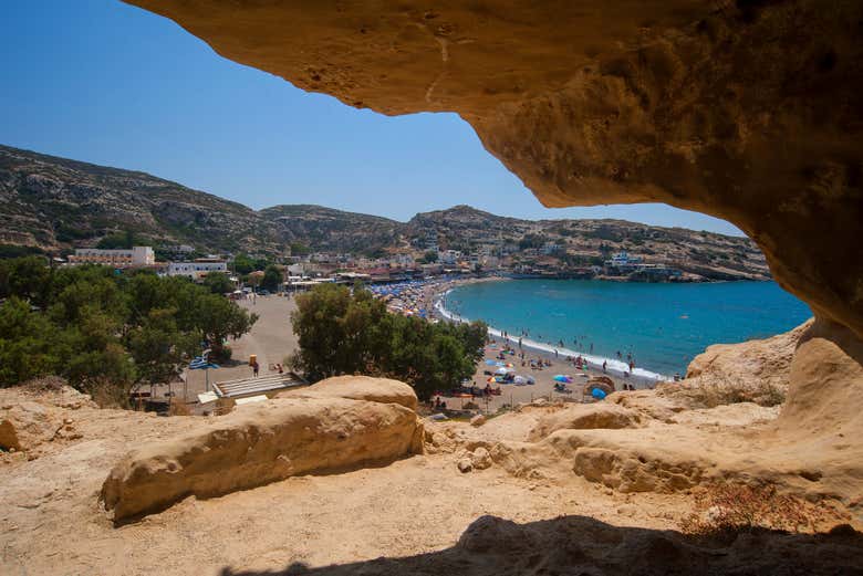 Beaches of Matala