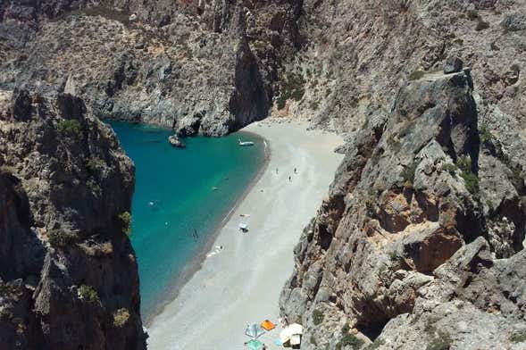 Balade en 4x4 à Agiofarago, Matala et au monastère d'Odigitria