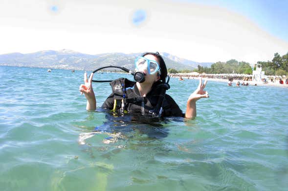 Bautismo de buceo en Nea Makri