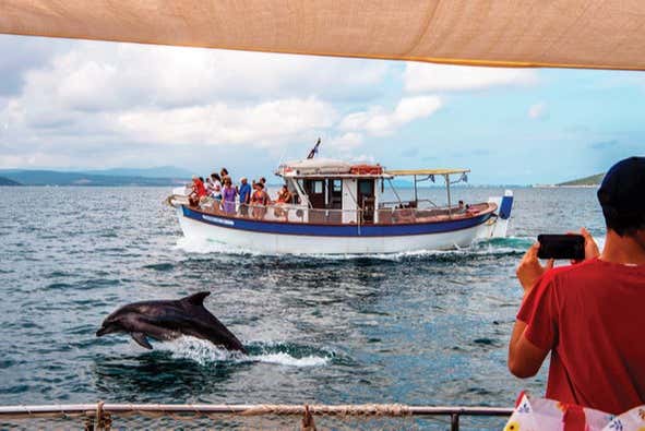 Surcando las aguas del golfo de Arta